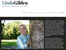 Tablet Screenshot of lindagilden.com